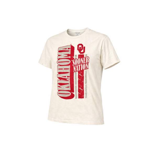 GEN 2 Other - Oklahoma Sooners “Sooner Nation” Graphic T-Shirt Youth L 14/16 White Red Gray OU